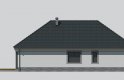 Projekt domu dwurodzinnego LK&172 - elewacja 4