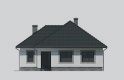 Projekt domu dwurodzinnego LK&172 - elewacja 1