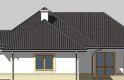 Projekt domu dwurodzinnego LK&482 - elewacja 3
