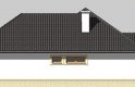 Projekt domu dwurodzinnego LK&482 - elewacja 4