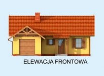 Elewacja projektu OREGON dom letniskowy - 1