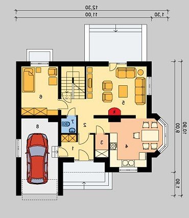 PARTER LK&419 - wersja lustrzana