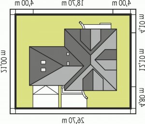 Usytuowanie budynku Henry G2 w wersji lustrzanej