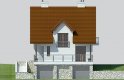 Projekt domu wolnostojącego LK&314 - elewacja 1