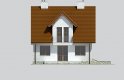 Projekt domu wolnostojącego LK&314 - elewacja 2