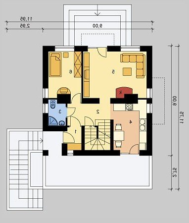 PARTER LK&314 - wersja lustrzana