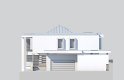 Projekt domu szkieletowego LK&990 - elewacja 2