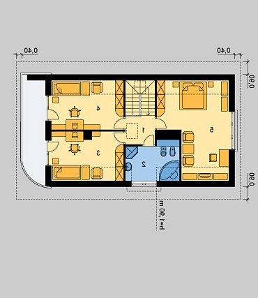 PODDASZE LK&475 - wersja lustrzana