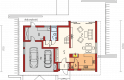 Projekt domu wielorodzinnego Benjamin II G2 ENERGO - parter