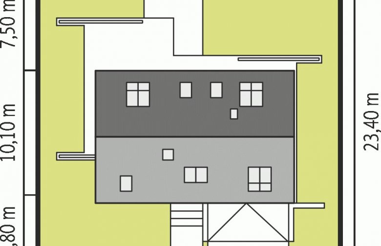 Projekt domu wielorodzinnego Benjamin II G2 ENERGO - Usytuowanie