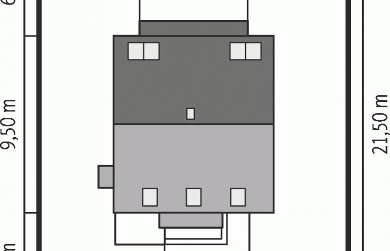 Projekt domu wielorodzinnego E7 ENERGO PLUS - Usytuowanie