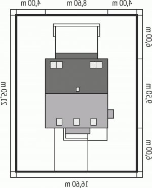 Usytuowanie budynku E7 ENERGO PLUS w wersji lustrzanej