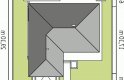 Projekt domu dwurodzinnego Dominik G2 (wersja A) - usytuowanie - wersja lustrzana