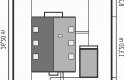 Projekt domu wielorodzinnego E9 z wiatą (wersja A) ENERGO PLUS - usytuowanie - wersja lustrzana