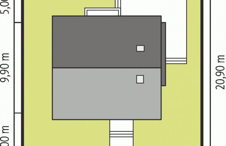 Projekt domu tradycyjnego Elmo II ENERGO - Usytuowanie