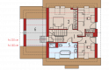 Projekt domu wielorodzinnego Leosia G1 ENERGO - poddasze