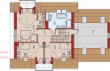 Projekt domu wielorodzinnego Marisa II G2 ENERGO - poddasze