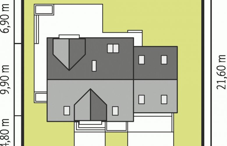 Projekt domu wielorodzinnego Marisa II G2 ENERGO - Usytuowanie