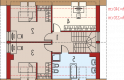 Projekt domu wielorodzinnego Miłosz ENERGO - poddasze