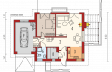 Projekt domu wielorodzinnego Niki G1 (wersja A) ENERGO - parter
