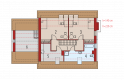 Projekt domu wielorodzinnego Niki II G1 ENERGO - poddasze
