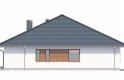 Projekt domu dwurodzinnego TK28A - elewacja 4