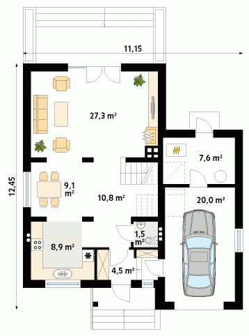 Rzut projektu Piryt 3