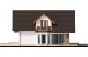 Projekt domu jednorodzinnego Kaspian 2N - elewacja 2