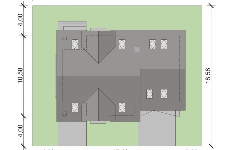 Projekt domu wielorodzinnego Koleta 2 - Usytuowanie