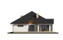 Projekt domu jednorodzinnego Kroton - elewacja 4