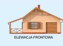 Elewacja projektu BAHIA dom letniskowy - 1