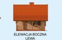 Projekt domu letniskowego BAHIA dom letniskowy - elewacja 2