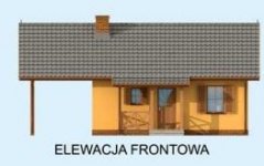 Elewacja projektu INDIANA dom letniskowy - 1