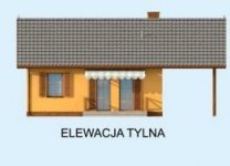 Elewacja projektu INDIANA dom letniskowy - 3