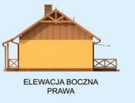 Elewacja projektu INDIANA dom letniskowy - 4