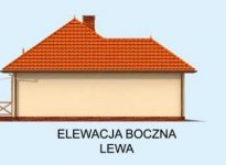 Elewacja projektu KANSAS dom letniskowy - 2