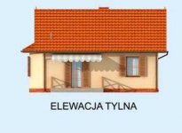 Elewacja projektu KOLORADO dom letniskowy - 3