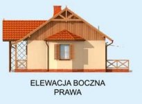 Elewacja projektu KOLORADO dom letniskowy - 4