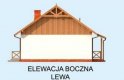 Projekt domu letniskowego MINESOTA dom letniskowy - elewacja 2