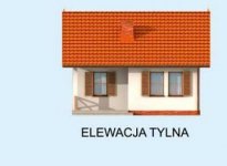 Elewacja projektu MINESOTA dom letniskowy - 3