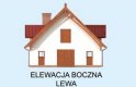 Projekt budynku gospodarczego S49 Stajnia dla koni - 6 boksów - elewacja 2