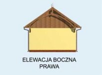 Elewacja projektu BGS1 budynek gospodarczy - 4