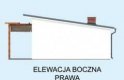 Projekt budynku gospodarczego KL10 Kuchnia letnia / Bud. gospodarczy - elewacja 3