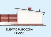 Elewacja projektu KL3 Kuchnia letnia / Bud. gospodarczy - 4
