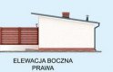 Projekt budynku gospodarczego KL3 Kuchnia letnia / Bud. gospodarczy - elewacja 4