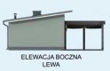 Projekt domu letniskowego MANAGUA  - elewacja 1