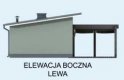 Projekt budynku gospodarczego KL11 Kuchnia letnia / Bud. gospodarczy - elewacja 2