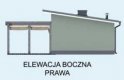 Projekt budynku gospodarczego KL11 Kuchnia letnia / Bud. gospodarczy - elewacja 4
