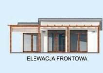 Elewacja projektu GRENADA dom letniskowy - 1