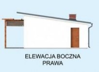 Elewacja projektu GRENADA dom letniskowy - 4